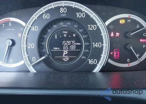 2015 Honda Accord Lx из США, поврежденный, VIN 1HGCR2F31FA067792